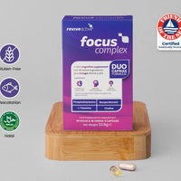 Focus Complex is Gluten-Free, Pescatarian and Halal Certified