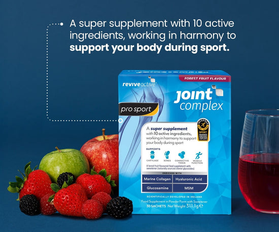 Joint Complex by Revive Active has 10 active ingredients to support joint care and everyday movement