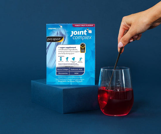 Joint Complex by Revive Active has 10 active ingredients to support joint care and everyday movement