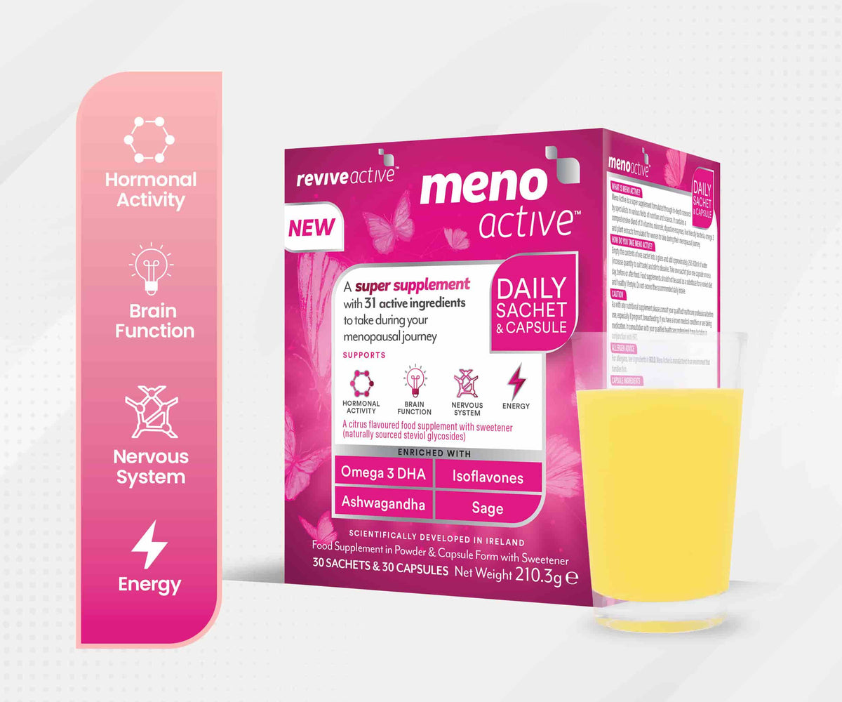 Meno Active Menopause Vitamins & Minerals Menopause Supplement
