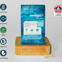 Omega Active from Revive Active is a SUPER Omega-3 which is sustainably sourced and Friend Of The Sea certified