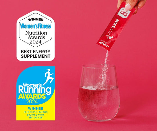 Zest Active has won numerous awards including best energy supplement and best overall supplement