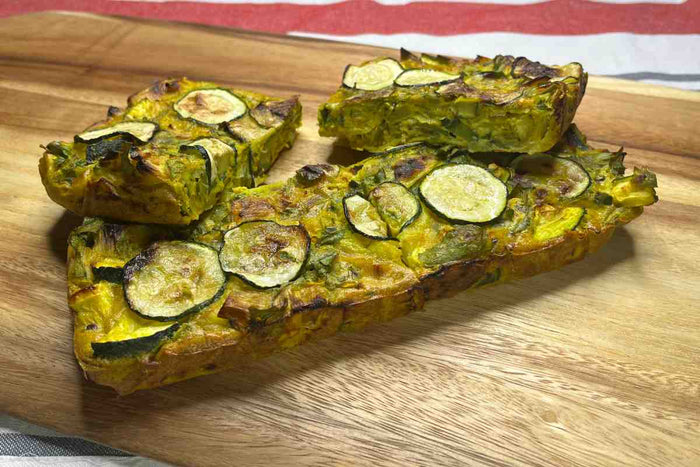 Corgette and Leek Frittata Recipe