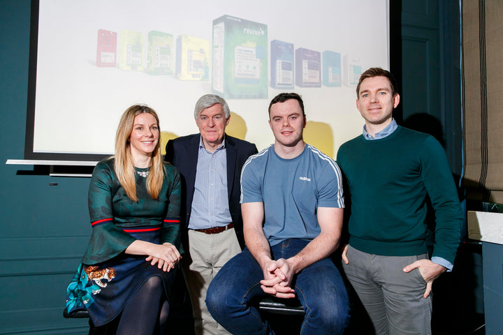 Marie Crowe, Daniel Davey, James Ryan and founder of Revive Active, Daithi O’Connor