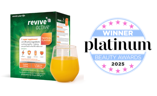 Revive Active Won Best Multivitamin Powder in the Platinum Beauty Awards 2025