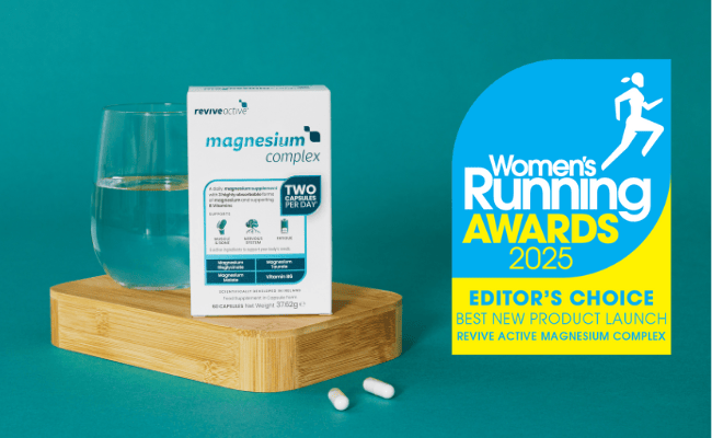 Magnesium Complex Wins Best New Product Launch in the Women's Running Awards 2025