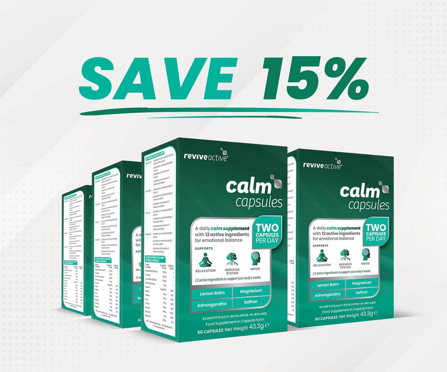 Revive Active UK 6 BOXES (360 CAPSULES) Calm Capsules