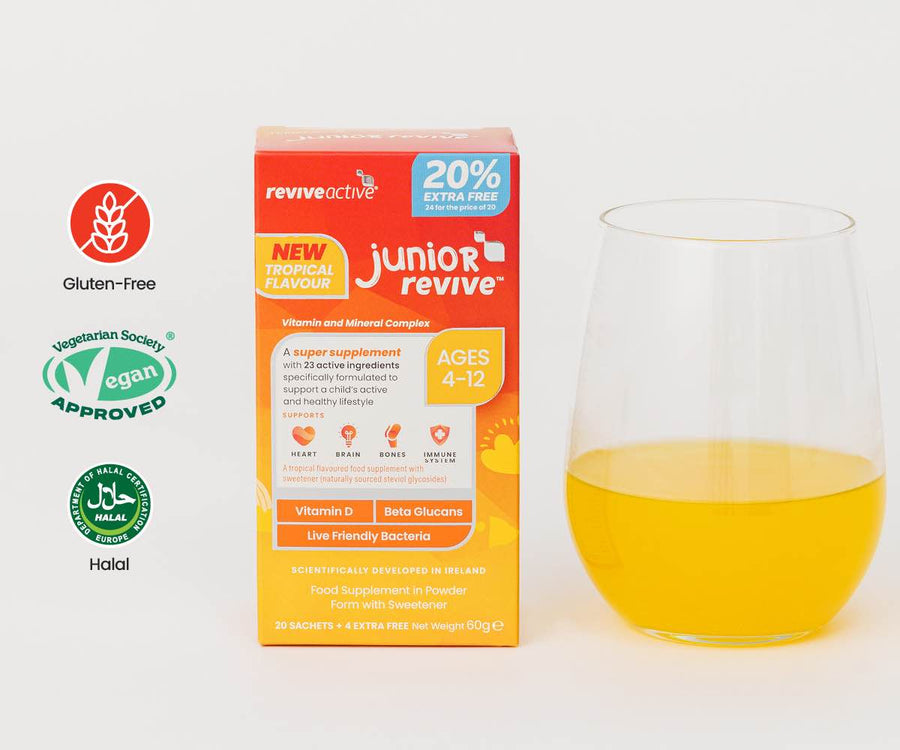 Revive Active Vitamins & Supplements Junior Revive Tropical Flavour 20% Extra Free