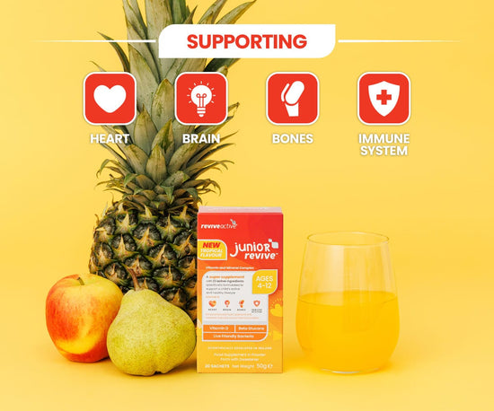 Junior Revive Supports Heart, Brain, Bones and Immune System