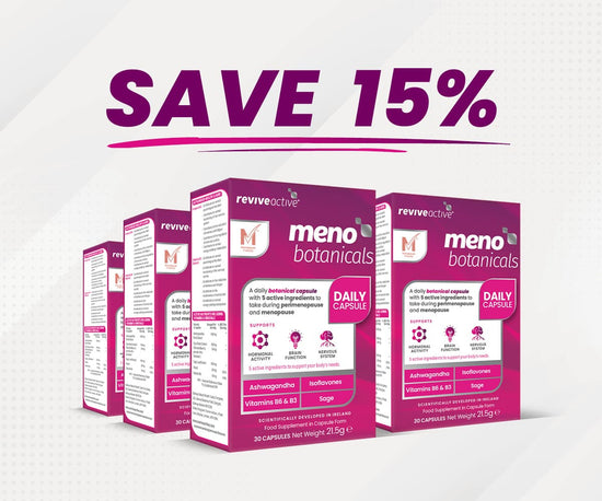 Revive Active UK 6 BOXES (180 CAPSULES) Meno Botanicals