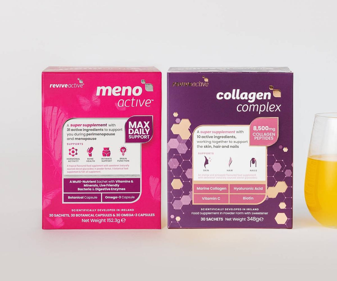 Revive Active UK Meno Glow Bundle - Meno Active + Collagen Complex