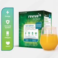 Revive Active Vitamins & Supplements 1 BOX (30 SACHETS) Revive Active - Orange & Mango Flavour