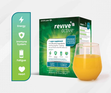 Revive Active Vitamins & Supplements 1 BOX (30 SACHETS) Revive Active - Orange & Mango Flavour