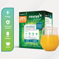 Revive Active Vitamins & Supplements 1 BOX (36 SACHETS) Revive Active - Orange & Mango Flavour 20% Extra Free