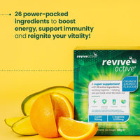 Revive Active Vitamins & Supplements Revive Active Orange & Mango Flavour 20%  Extra Free