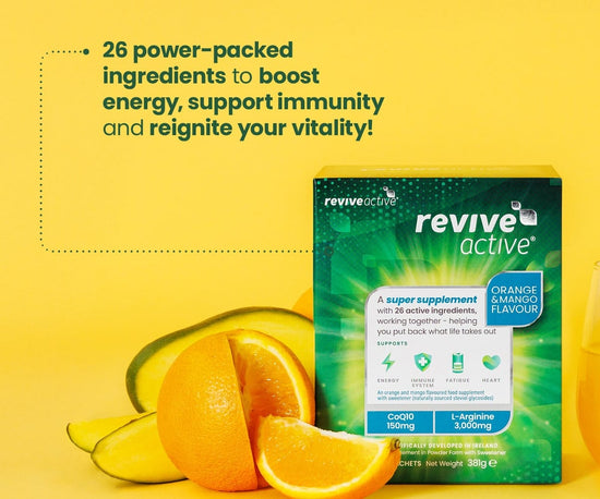 Revive Active Vitamins & Supplements Revive Active Orange & Mango Flavour 20%  Extra Free