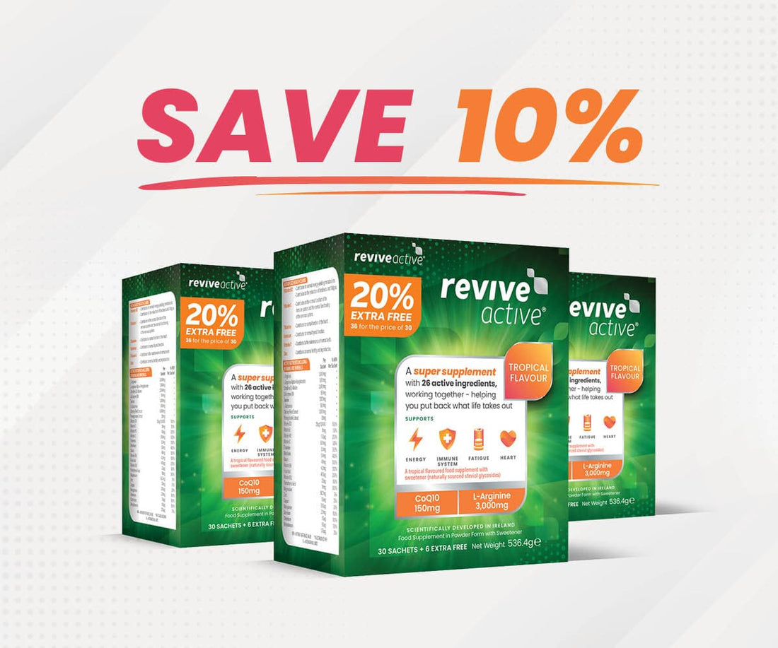 Revive Active Vitamins & Supplements 3 BOXES (108 SACHETS) Revive Active – Tropical Flavour 20% Extra Free