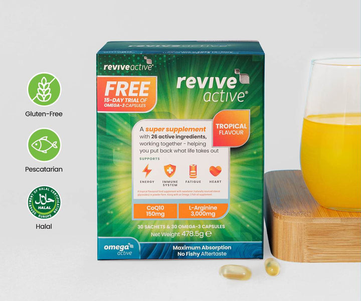 Revive Active UK Revive Active Tropical + FREE 15 Day Trial of Omega Active