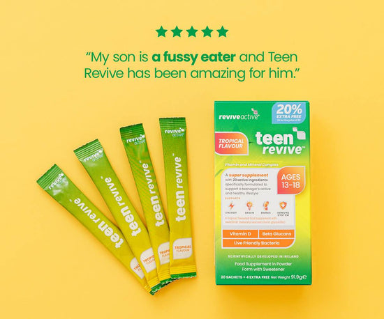 Revive Active Vitamins & Supplements Teen Revive Tropical Flavour 20% Extra Free
