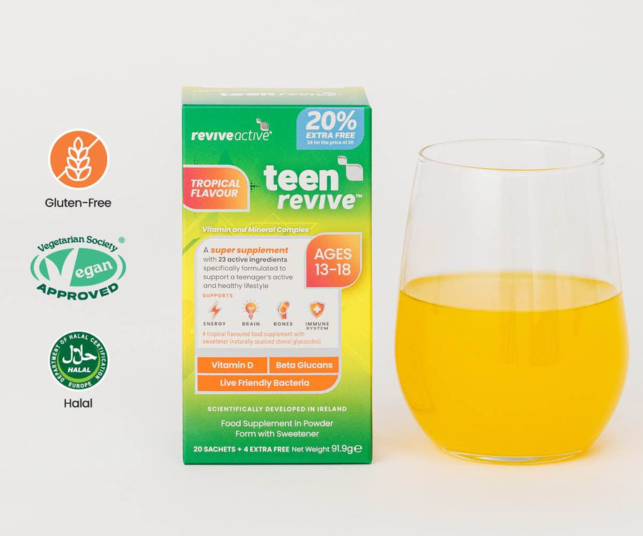 Revive Active Vitamins & Supplements Teen Revive Tropical Flavour 20% Extra Free