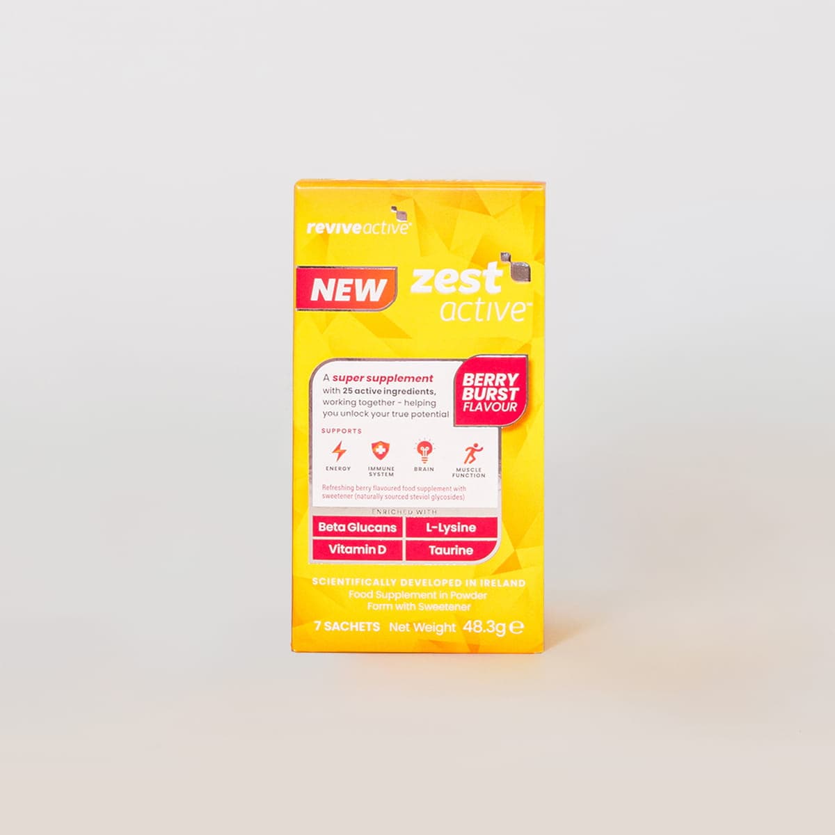 Revive Active UK Zest Active Berry Flavour 7 Day Box Zest Active 7 Day Box