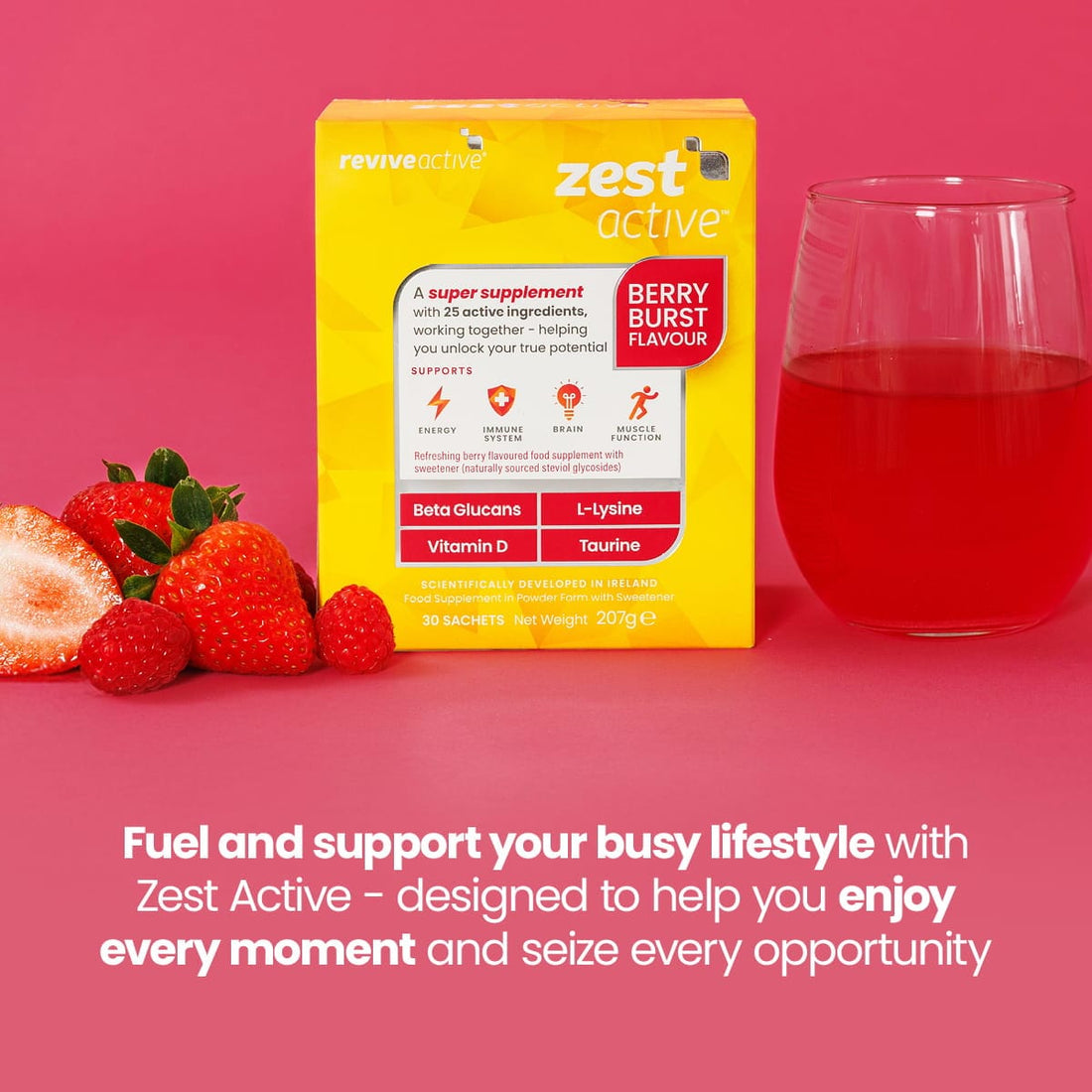 Revive Active Vitamins & Supplements Zest Active Berry Burst