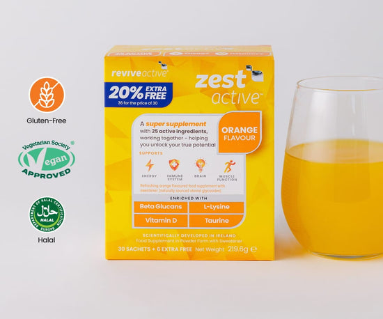 Revive Active Vitamins & Supplements Zest Active Orange 20% Extra Free