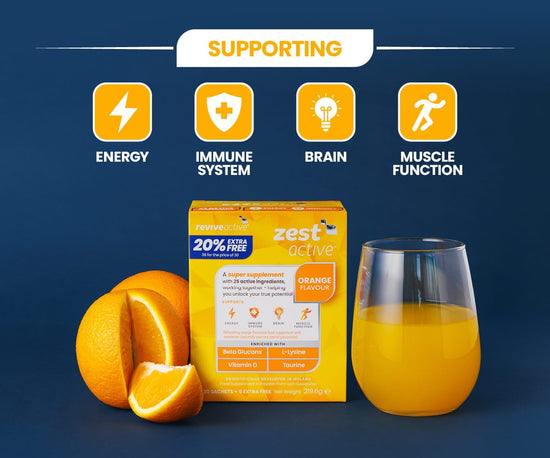 Revive Active Vitamins & Supplements Zest Active Orange 20% Extra Free
