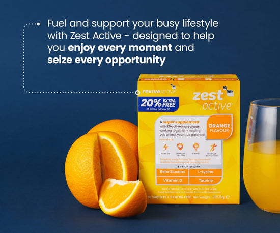 Revive Active Vitamins & Supplements Zest Active Orange 20% Extra Free