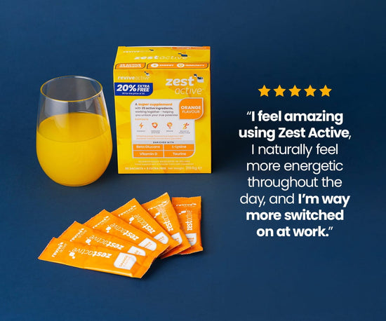 Revive Active Vitamins & Supplements Zest Active Orange 20% Extra Free