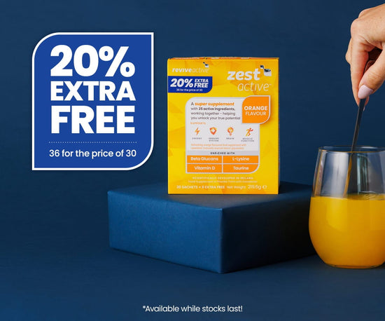 Revive Active Vitamins & Supplements Zest Active Orange 20% Extra Free