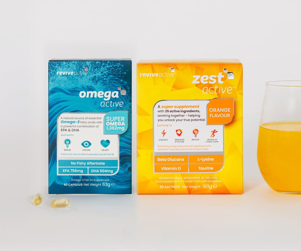 Zest Active Orange + Omega