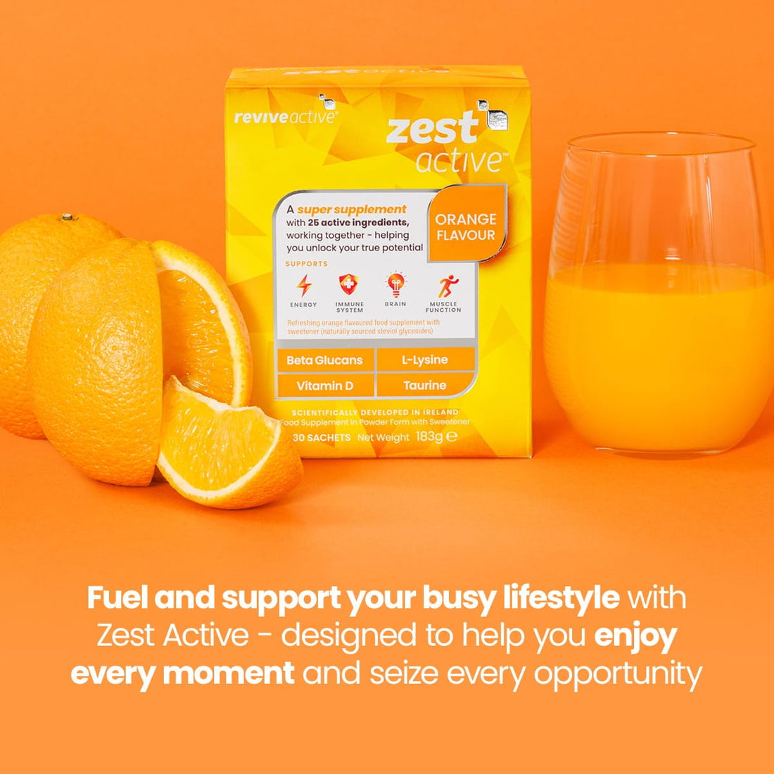 Revive Active Vitamins & Supplements Zest Active